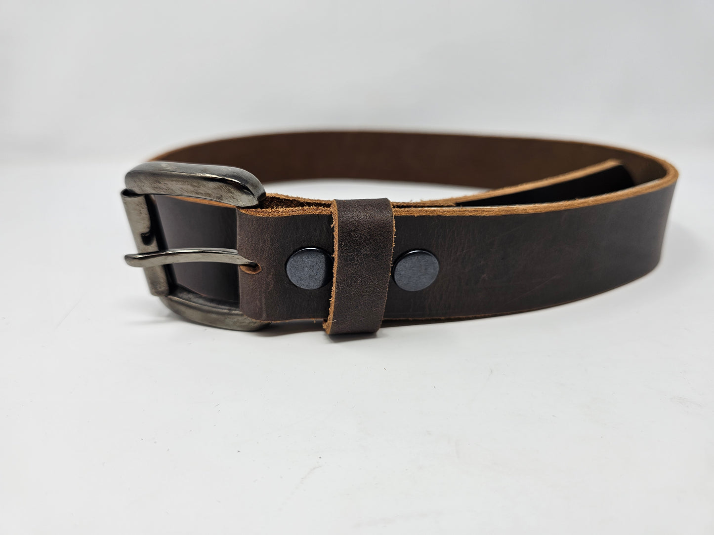 Brown Veg Leather Belt