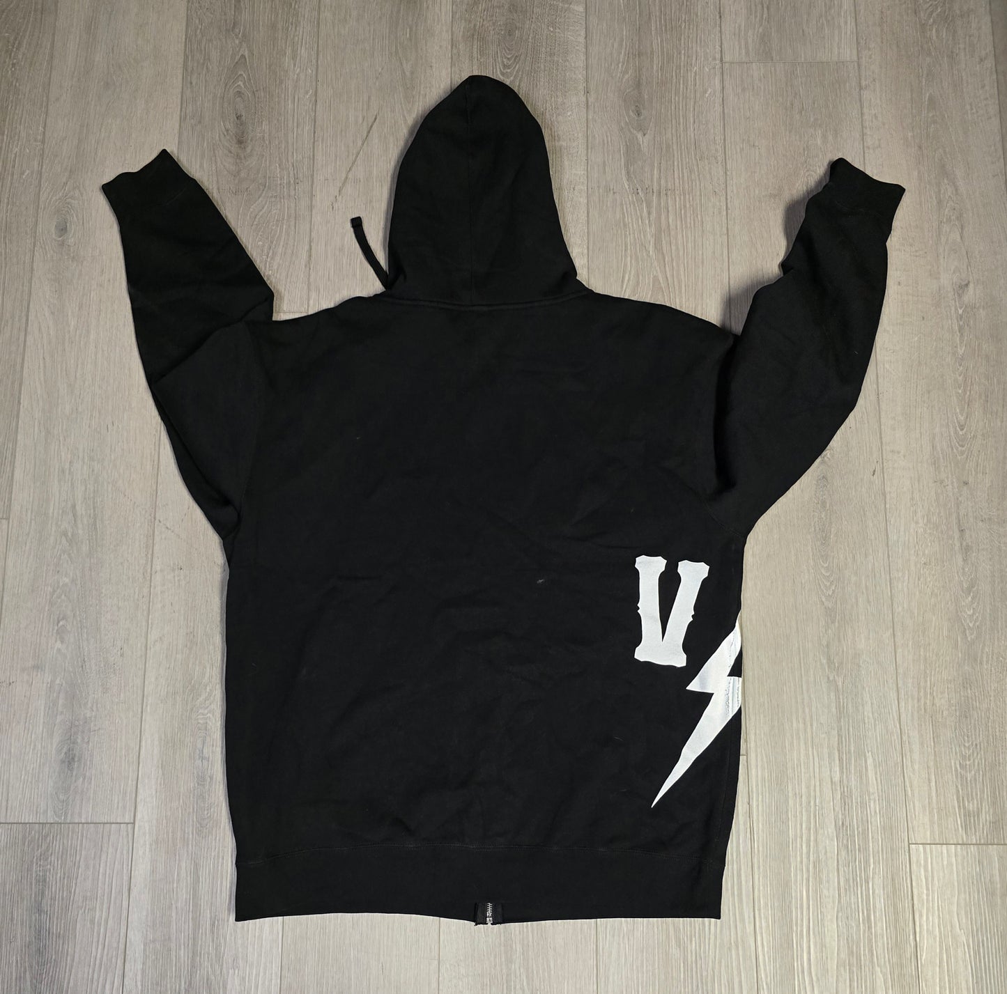 Fast Pass - Black Zip up Hoodie