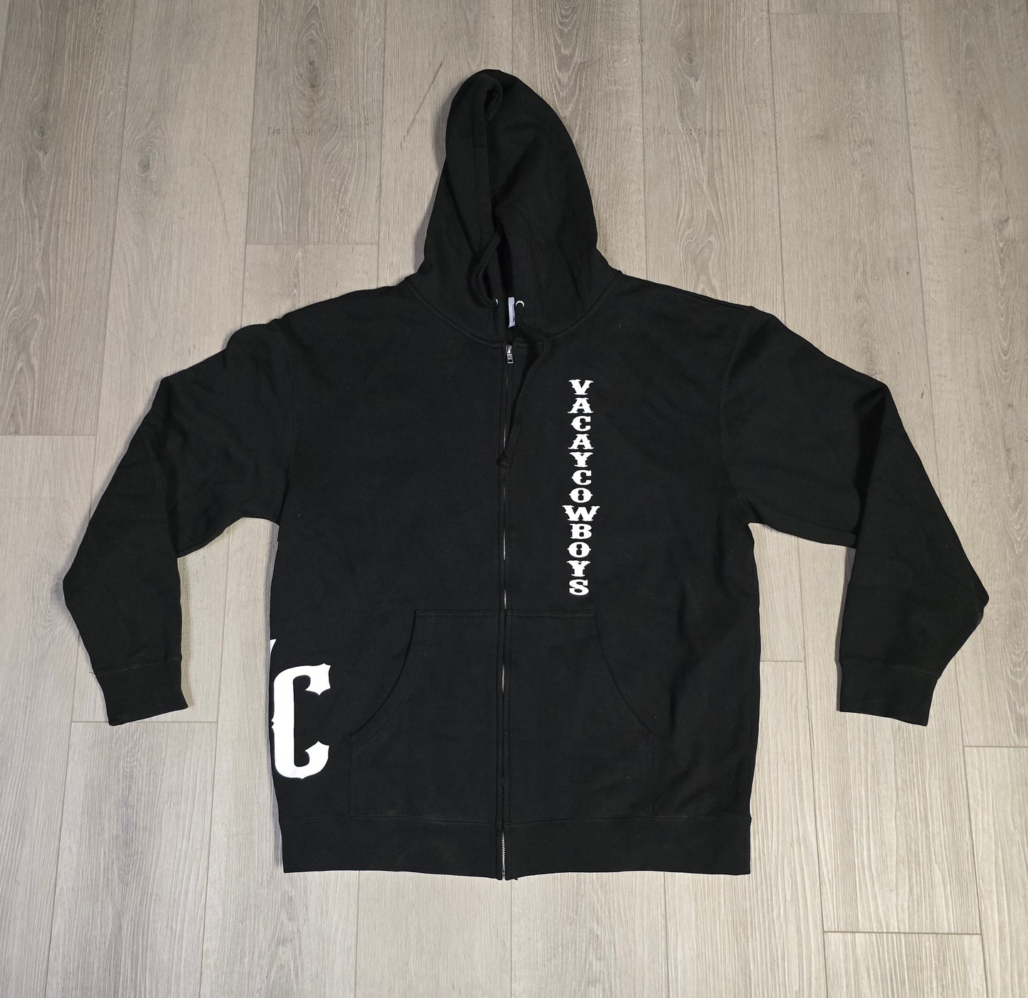 Fast Pass - Black Zip up Hoodie