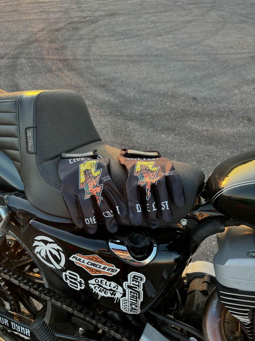 Live Fast Die Last - Moto Gloves